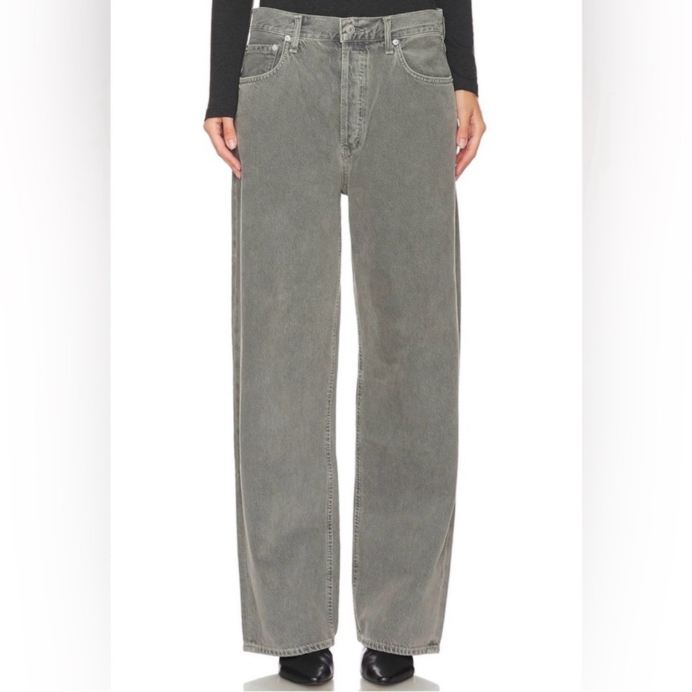 AGOLDE
Low Slung Wide Leg Baggy (Dollar Grey)
